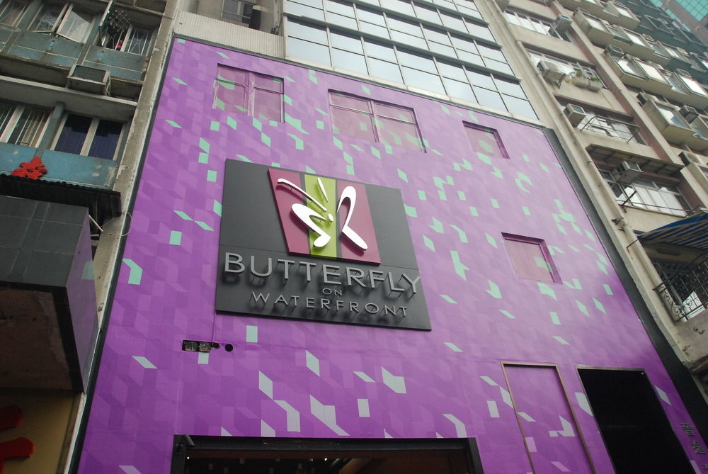 Butterfly On Waterfront Boutique Hotel Sheung Wan Hongkong Exteriör bild
